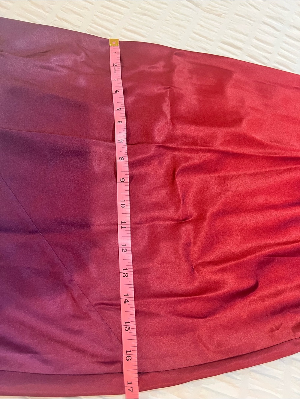 REVOLVE Ombré Red to Purple to Pink Satin Slip Maxi Dress - Picture 13 of 15